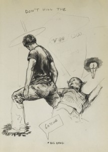 13. Karl Mechnig, 22 x 15 cm, potlood op papier. DSC 2917 
