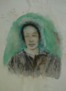 19. Pierre Desmedt, 52 x 40 cm, waterverf en pastel op papier. DSC 2944 